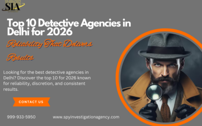 Top 10 Detective Agencies in Delhi for 2026 – Reliability That Delivers Results