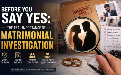 Before You Say Yes: The Real Importance of Matrimonial Investigation