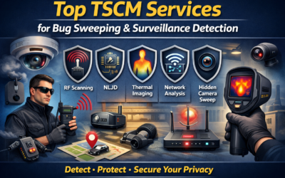 Top TSCM Services for Bug Sweeping & Surveillance Detection