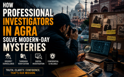 How Professional Investigators in Agra Solve Modern-Day Mysteries