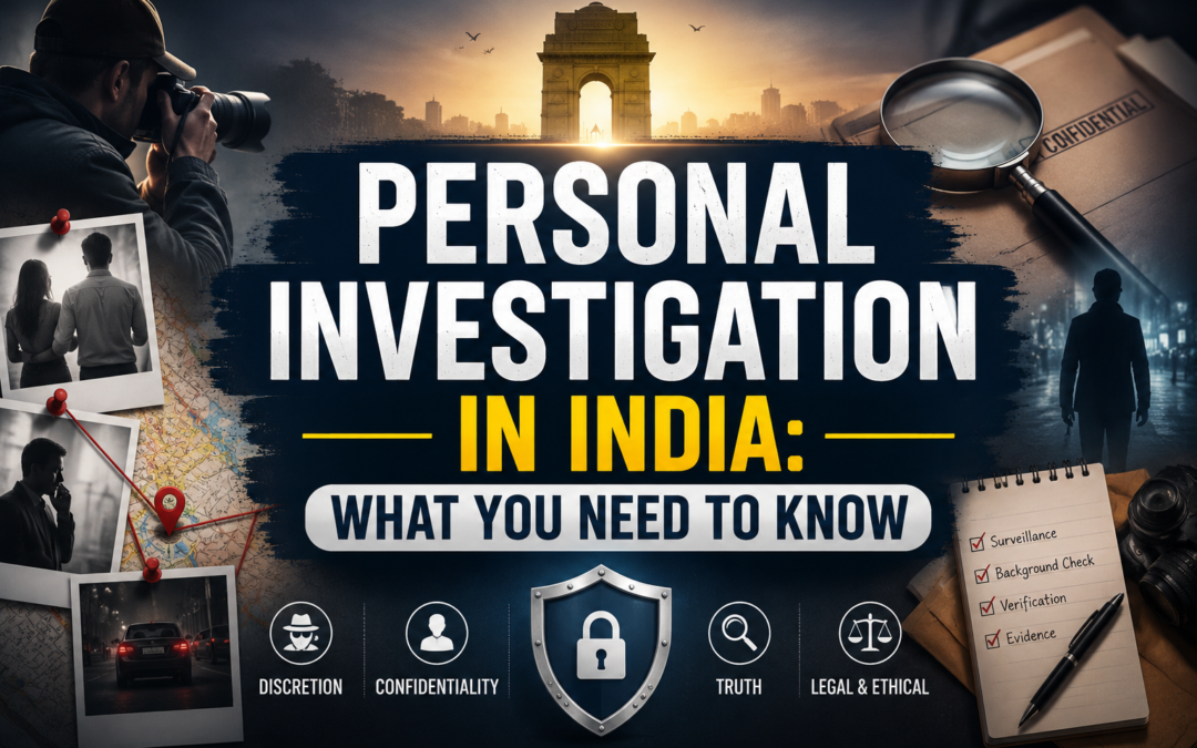 Personal Investigation in India: What You Need to Know