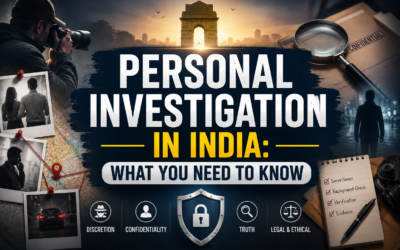 Personal Investigation in India: What You Need to Know